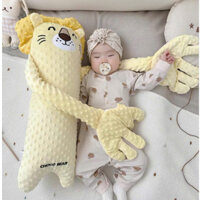 Gối bàn tay CHOCO BEAR chống giật mình ru bé ngủ dễ dàng với điều khiển từ xa với 3 chế độ nhanh chậm