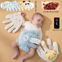 Gối bàn tay chống giật mình cho bé hình thú - giảm đầy hơi khó tiêu, giúp bé ngủ ngon