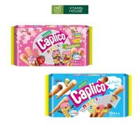 Gói Bánh Que Kem Ốc Quế Glico Nhật 10 Chiếc Thơm Giòn Rụm