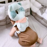 Gối bảo vệ đầu gáy lưng cho bé tập ngồi tập bò AAG