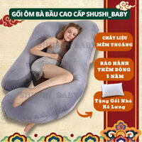 Gối Bầu Chữ G Gối Cho Bà Bầu Ngủ Mềm Mịn Hàng Cao Cấp