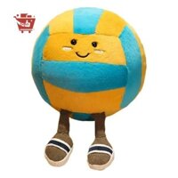 Gối bóng chuyền dễ thương, Búp bê, Gối thể thao mềm, Bóng chuyền sang trọng vui nhộn, Quà tặng, Trang trí phòng