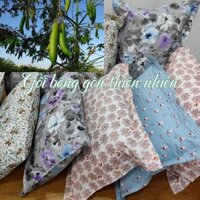 Gối bông gòn trái tự nhiên, gối học sinh tiểu học 30*40cm