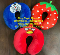 Gối bông kê cổ hoạt hình cho bé