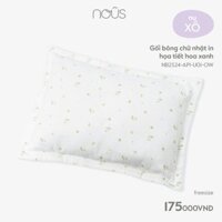 Gối bông Nu mây họa tiết Nous kích thước 45x30x3(cm)/Gối Choux 30x32x5cm