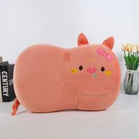 Gối Bụng Mèo nâng niu giấc ngủ bé yêu,lõi cao su mềm mại êm ái
