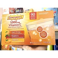 Gói C sủi hương trái cây Emergen-C Vitamin C 1000 mg /(Hộp 120 gói)