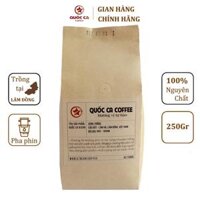 Gói Cà phê Nguyên Chất Blend 80 Robusta , 20 Arabica  Gói Bột Pha Phin, Cà phê nguyên chất 100 rang mộc. - 250Gr - Nguyên Hạt