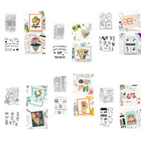 Gói Cảm Ơn / Ngôi Sao Chúc Mừng HOORAY / Khung Hoa / Bó Giấy / Cốc Rơm / Berry Jam Cắt Thép Carbon Chết + Tem Trong Suốt Cho DIY Thêu Sò Dập Nổi Để Mẫu Giấy Nghệ Thuật Pa