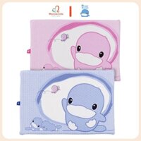 Gối cao su non cho bé Kuku KU2047, gối chống ngạt thoáng khí cho bé sơ sinh - Monnie Kids