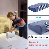 Gối cao su non người lớn (Nhiều Màu Được Chọn) - Kích Thước 30cm x 50cm x 9cm Gối chống ngáy ngủ màu sắc đa dạng