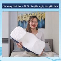 Gối Cao Su Non SWEET DREAMS - Gối Ngủ Ngon Cho Người Lớn Chống Đau Mỏi Vai Gáy Hàng Việt Nam