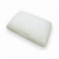 GỐI CAO SU OVAL LIÊN Á CHO BÉ (từ sơ sinh đến 4 tuổi) - Tặng áo gối cotton TL - STN