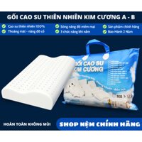 Gối cao su thiên nhiên kim cương Siny A [ sóng A ]