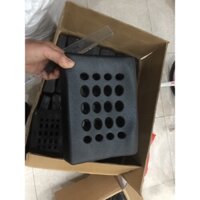 Gối cao su và bộ giá đỡ bồn gội sứ GỐI VUÔNG CÓ LỖ THÔNG HƠI