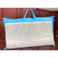 Gối cao su Vạn Thành Dợn Sóng A -100% Cao Su Thiên Nhiên, Êm Ái Thông Thoáng