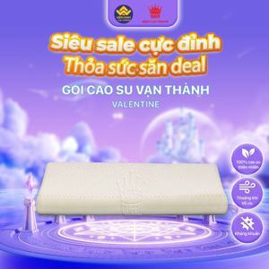 Gối cao su Vạn Thành Valentine