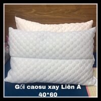 GỐI CAOSU XAY LIÊN Á 40X60. gối caosu xay liên á 40x60