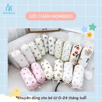 Gối chặn cho bé ngủ ngon/ Gối chặn Mombees cho trẻ sơ sinh ngủ chống giật mình