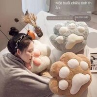 Gối chân mèo, chăn bông, gối sưởi tay văn phòng đa năng, chăn ô tô, đệm hai trong một