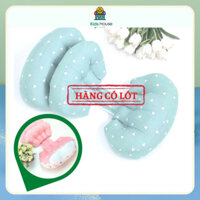 Gối Cho Bà Bầu (Có Lót) Carekids - Gối Bầu Cánh Tiên Cao Cấp Giảm Đau Lưng Đỡ Bụng Kèm Gối Phụ Giúp Bà Bầu Ngủ Ngon