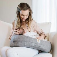 Gối cho bé bú Ergobaby Pillow Chính Hãng, tạo cho bé tư thế thoải mái nhất khi bú mẹ, hỗ trợ bé tập ngồi, tập lẫy