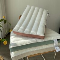 Gối  Chống Đau Cổ Vai Gáy  Chính Hãng Ruột Gối Nằm Ngủ Kê Cổ Cao Cấp Gối