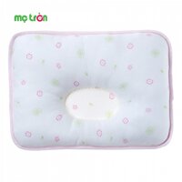 Gối chống ngạt cho bé từ vải cotton chấm bông Simba S4016