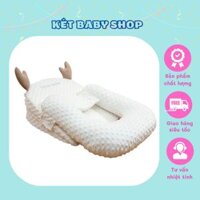 Gối Chống Trào Đa Năng Cho Bé Sơ Sinh Hình Con Gấu, Hươu Giảm Đầy Hơi Giúp Bé Ngủ Ngon