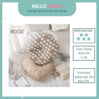 Gối  chống trào / Đệm chống trào Bummy  ( Vải cotton lạnh 4 chiều, nền màu) - giúp  chống nôn trớ cho bé