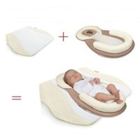 Gối chống trào ngược Babymoov + kèm đệm ngủ đúng tư thế JJovce giá tốt nhất