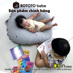 Gối chống trào ngược cho bé Rototo bebe