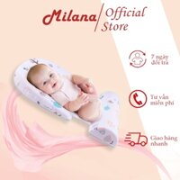 Gối Chống Trào Ngược Cho Bé Sơ Sinh - Đệm Cao Su Non, Chống Bẹp Đầu, Giật Mình, Nệm Ôm Chặn, Đa Năng, 4 Mùa 3 Trong 1 M2