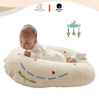 Gối chống trào ngược cho bé Rototo Bebe 70x70cm, gối chống trào ngược chữ C - Monnie Kids