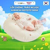 Gối chống trào ngược cho bé  Airmesh thoáng khí Rototo Bebe ALADDINVINA