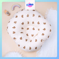 Gối chống trào ngược cho bé chất liệu muslin, hoạ tiết dễ thương đệm chống trào ngược cho bé Royal