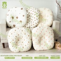 Gối chống trào ngược MIpbi chất liệu xô tre cao cấp giảm nôn trớ ọc sữa cho bé