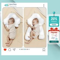 Gối Chữ U Cho Bé Sơ Sinh Gối Chống Giật Mình Chống Bẹp Đầu và Nằm Nghiêng Cho Bé từ 0 đến18 tháng