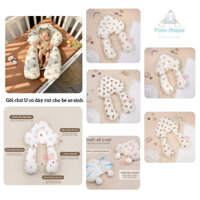 Gối Chữ U Cho Bé Sơ Sinh Royal Có Dây Rút Chống Méo Đầu, Giật Mình Cho Bé Sơ Sinh