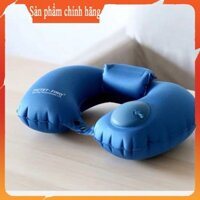 GỐI CHỮ U GỐI KÊ CỔ LỤA BƠM HƠI GẤP GỌN RH76 CHÍNH HÃNG