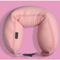Gối chữ u kê choàng cổ bông hạt cao cấp Tresette nhập khẩu Hàn Quốc GU-01 - Hồng