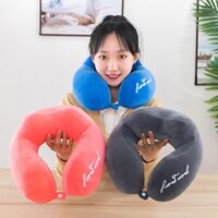 Gối Chữ U Kê Cổ Cho Dân Văn Phòng Ngủ Trưa, Ngồi Xe Ôtô, Đi Tàu Chống Mỏi Cổ (GDVU)