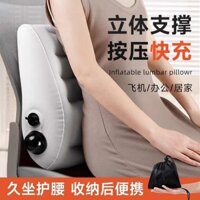 Gối chữ U kê cổ chống đau mỏi vai gáy Loại đẩy Đệm thắt lưng bơm hơi Máy bay đường dài Gối thắt lưng du lịch Đệm hỗ trợ thắt lưng Hỗ trợ thắt lưng Dụng cụ tiện dụng khi ngủ Cao @ -