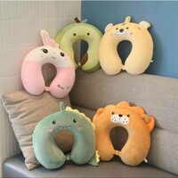 Gối chữ U kê cổ chống đau mỏi vai gáy dùng cho văn phòng du lịch quà tặng được chọn mẫu