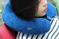 Gối chữ U tựa cổ đi tàu, xe oto, máy bay tại Hà Nội, TP HCM