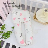 Gối chữ U,gối chống méo đầu, gối chặn chống giật mình cho bé ngủ ngon, gối đa năng cho bé làm gối ôm