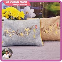 Gối Chườm Muối Thảo Dược Làm Nóng Bằng Lò Vi Sóng Túi Chườm Nóng Bằng Muối Thảo Dược Giảm Đau Mỏi Lưng Cổ Vai Bụng Kinh