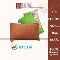 Gối chườm thảo dược giảm đau - Túi chườm nóng thảo dược đa năng (hương bạc hà)