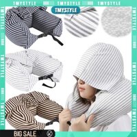 Gối cổ có mũ trùm đầu Gối cổ đa chức năng cho máy bay chuyến bay dài