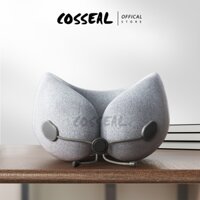 Gối Cổ Du Lịch Chữ U Cosseal Kê Cổ Cao Su Non Công Thái Học Chống Đau Mỏi Vai Gáy